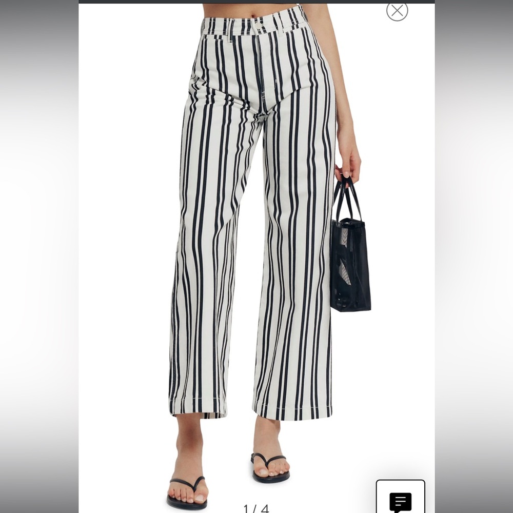 Reformation Logan Ultra High waisted jeans